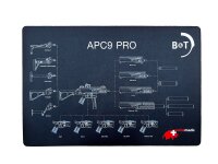 Zerlegematte B&T APC9 Pro 43 x 28 cm schwarz