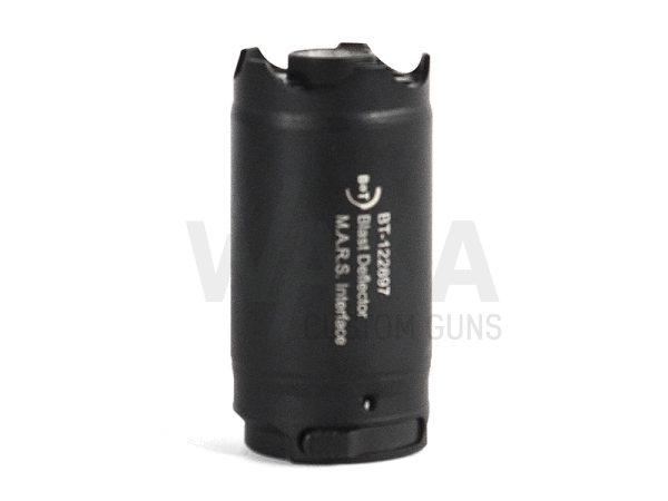 B&T Blast Deflector mit Glasbrecher (M.A.R.S., Cerakote Schwarz)