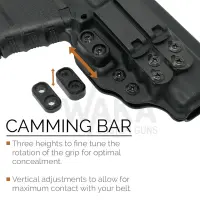Tenicor CERTUM3 Holster zu Glock 43/43X MOS, RH,